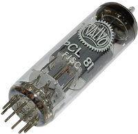 BTB Vertrieb PCL 81 Elektronenbuis Triode eindpentode 150 V, 200 V 1.3 MA, 30 mA Aantal polen: 9 Fitting: Noval 1 stuk(s)