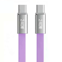 PD240W Type C naar Type C Kabel QC PD Snelladen Gegevensoverdracht Koperen Kern Lijn 1,5m Lang voor iPhone 17/17 Pro/16