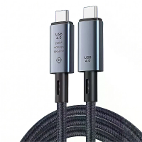PD240W Type C naar Type C USB4 kabel ondersteunt 8K60Hz videoweergave, 40Gbps, QC4.0, PD3.1 Snelladen, gegevensoverdrach