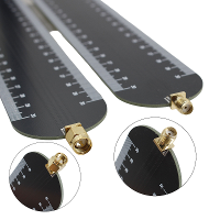 PDA435 Dipole Antenne 430 440MHz 1.7DBi Gain Lage VSWR SMA connector voor SDR Draadloze Communicatie