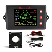 Peacefair PZEM 049 Universele Batterijmonitor Hall Coulometer 8 100V 500A LCD weergave Stroom Spanning Capaciteit Indica