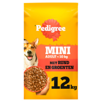 Pedigree Adult Mini met rund en groenten hondenvoer 2 x 12 kg
