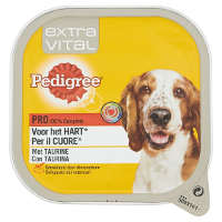 Pedigree Alu Extra Vital Voor Hart Hondenvoer #95;_300 Gr