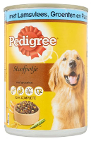Pedigree Blik Adult Lam/groenten/pasta Homestyle Hondenvoer #95;_400 Gr
