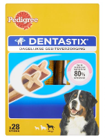 Dentastix voor boven de 25 kg voor de hond Omdoos (28 stuks)