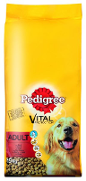 15 Kg Pedigree Droog Adult Rund Hondenvoer