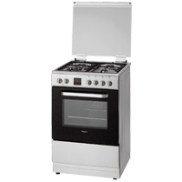 Pelgrim Pf6239rvs Rvs Gasfornuis