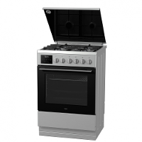 Pelgrim Pf8201rvsa Rvs Gasfornuis
