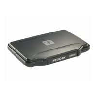 PELI Laptopkoffer 1055CC 1 l (b x h x d) 239 x 31 x 178 mm Zwart 1055 003 110E