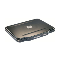 PELI Laptopkoffer 1065CC 1 l (b x h x d) 276 x 31 x 236 mm Zwart 1060 003 110E