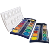 Verfdoos 735K/24   dekkende waterverf