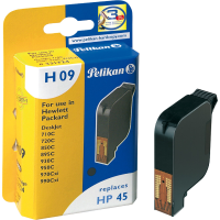 Inktcartridge zwart H09 (331724)