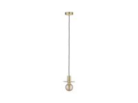 Pendellamp Led E27 20 W Paulmann Stian 79726 Messing (geborsteld)
