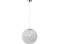 Pendellamp Spaarlamp, Led E27 60 W Paul Neuhaus Tatum 2317 17 Chroom