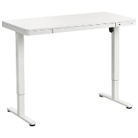 PENLY   Verstelbaar bureau elektrisch   Wit   Staal
