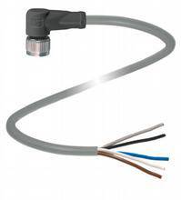 Pepperl+Fuchs 116455 Kabeldoos M12 Aantal polen (sensoren): 5 Bus, haaks 10.00 M 1 stuk(s)