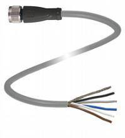 Pepperl+Fuchs 240004 0002 Kabeldoos M12 Aantal polen (sensoren): 5 Bus, recht 2.00 M 1 stuk(s)