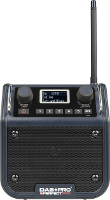 PerfectPro DAB+ PRO DAB+ Baustellenradio AUX, DAB+, FM Spatwaterbestendig, Stofvast, Stofdicht Blue shadow