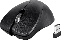 Perixx PERIMICE 621 B Ergonomische muis Radiografisch Zwart Geluidsarme toetsen