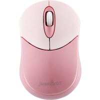 Perixx PERIMICE 802 Pink Muis Bluetooth Pink 3 Toetsen 1000 dpi