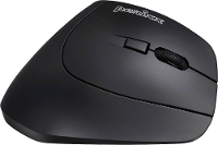 Perixx PERIMICE 804 Ergonomische muis Bluetooth Optisch Zwart 6 Toetsen 1600 dpi Ergonomisch