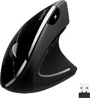 Perixx PERIMICE 813 Muis Bluetooth Zwart 800 dpi, 1200 dpi, 1600 dpi