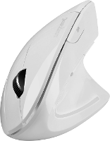 Perixx PERIMICE 813 W Ergonomische muis Radiografisch, Bluetooth Wit