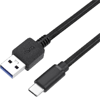 Perixx 11797 USB kabel USB 3.0 USB A stekker, USB C stekker 1.00 M Zwart