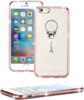 Perlecom Blume iPhone Backcover Geschikt voor model (GSMs): Apple iPhone 7 Plus