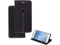 Perlecom Gsm Flip Cover Geschikt Voor Model (gsms): Samsung Galaxy A3 (2016) Zwart