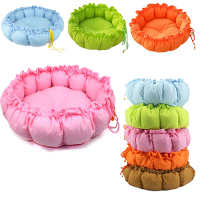 Pet Dog Cat Sleeping Bed Mat Puppy Bed Mat With Soft Cushion Pillow