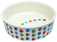 Petbrands Paw Print Collection Voerbak Keramiek 17,8 Cm