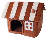 Petcomfort Honden/kattenhuis Dream Village Beige/bruin 57x48x49 Cm