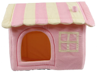 Petcomfort Honden/kattenhuis Dream Village Roze 57x48x49 Cm