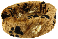 Petcomfort Hondenmand Bont Bruin Grote Poot #95;_85x73x22 Cm