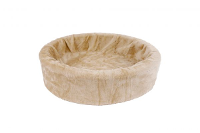 Petcomfort Katten/hondenmand Bont Beige 46x40x13 Cm