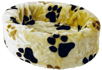Petcomfort Katten/hondenmand Bont Beige Grote Poot 46x40x13 Cm