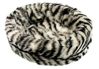 Petcomfort Katten/hondenmand Bont Tijger Wit #95;_46x40x13 Cm