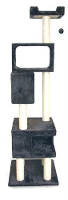 Petcomfort Krabpaal Silvester #95;_Grijs 54x54x186 Cm