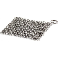 Petromax Chain Mail Cleaner scrub grill reinigingsborstel 12,5 x 12,5 cm