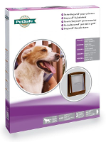 Petsafe Hondenluik Bruin/transparant 775