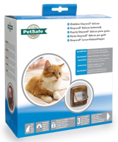 Staywell 420 magnetisch kattenluik Bruin