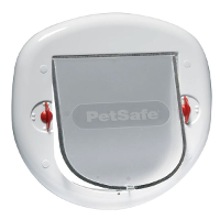 Petsafe Kattenluikje Grote Kat/kleine Hond Wit 4 Standen 280