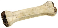 Petsnack Buffelbeen Wit Gevuld Met Pens #95;_15 Cm