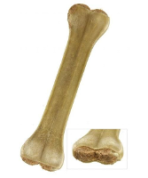 Petsnack Euroknaller Geperst Bot Gevuld Met Rund #95;_8 Inch 20 Cm