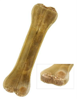 Petsnack Geperst Bot Gevuld Met Rund #95;_6 Inch 15 Cm