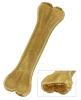 Petsnack Geperst Bot Gevuld Met Zalm #95;_6 Inch 15 Cm