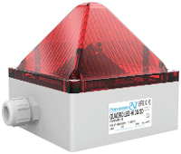 Pfannenberg Flitslamp LED QUADRO LED HI 3G/3D LV RD 21108635009 Rood Flitslicht 24 V/DC
