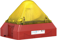 Pfannenberg Flitslamp PY X M 10 10 57V DC YE RAL3000 21551813000 Geel Geel 24 V/DC