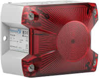 Pfannenberg Flitslamp PY X S 05 24 DC RD 7035 21510805055 Rood Rood 24 V/DC